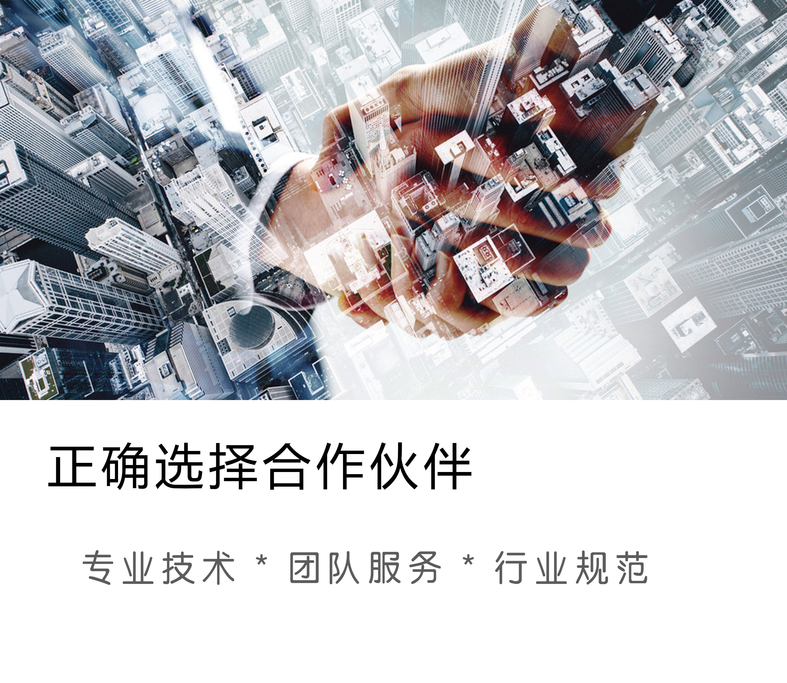 正确选择合作伙伴